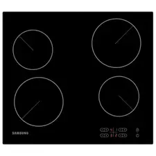 Plită încorporabilă electrică cu inducție Samsung NZ64T3506AK/WT, Black