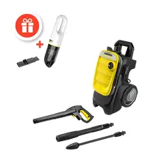 Mini-mașină de spălat cu presiune Karcher K 7 Compact + Aspirator Manual CVH 2