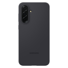 Husă Samsung Silicone Cover pentru Galaxy A36, Negru