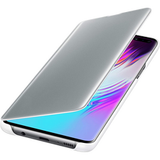 Husă Samsung Clear view Cover for Galaxy S10E, White