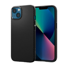 Husă Spigen iPhone 13 mini, Liquid Air, Negru mat