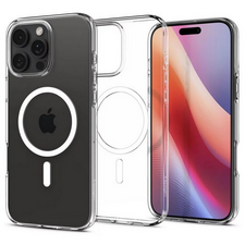 Husă Spigen iPhone 16 Pro Liquid Crystal Mag, Clear