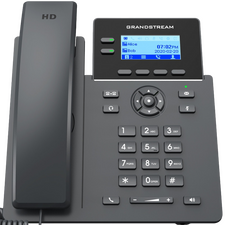 Telefon IP Grandstream GRP2602, Negru