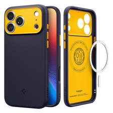 Husă Spigen Nano Pop with MagSafe pentru Apple iPhone 17 Pro, Bluebery Navy