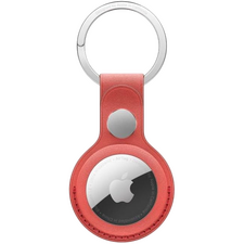 Husă pentru Airtag Apple FineWoven Key Ring, Coral