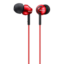 Căști SONY MDR-EX110AP, Roșu