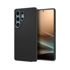 Husă Spigen Liquid Air pentru Samsung Galaxy S25 Ultra, Negru mat