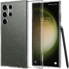 Husă Spigen Samsung S23 Ultra, Liquid Crystal, Cristal cu sclipici