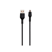 Cablu încărcare și sincronizare XO NB55, USB Type-A/micro-USB, 1m, Negru