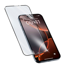 Sticlă de protecție Cellularline Impact Glass Capsule - iPhone 16 Pro Max, Negru