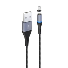 Cablu încărcare și sincronizare XO NB125, USB Type-A/USB Type-C, 1m, Negru