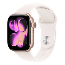 Ceas inteligent Apple Watch Series 11, 42mm, Light Blush