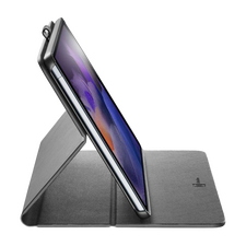 Husă pentru tabletă Cellularline Folio - Galaxy Tab A8, 10.5", Piele artificială, Negru