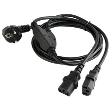 Cablu de alimentare Cablexpert PC-186-ML6, 2 m, Negru