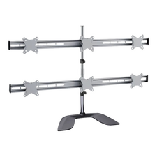 Suport birou pentru monitoare Reflecta PLANO DeskStand 23-1010 S, Argintiu