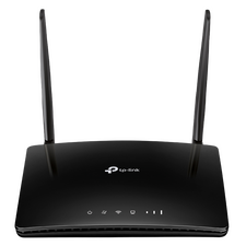 Router fără fir TP-LINK TL-MR6400, 4G, Negru