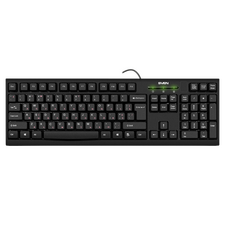 Tastatură SVEN KB-S300, Cu fir, Negru
