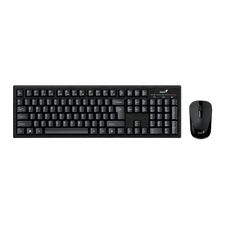Set Tastatură + Mouse Genius KM-8101, Fără fir, Negru