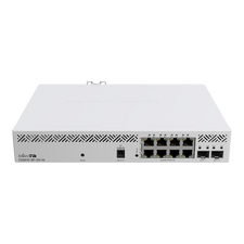 Comutator MikroTik CSS610-8P-2S+IN, Alb