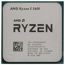 Procesor AMD Ryzen 5 5600, Fără grafică integrată, Wraith Stealth | Tray