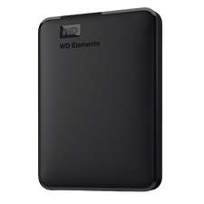 HDD portabil extern Western Digital WD Elements,  4 TB, Negru (WDBU6Y0040BBK-WESN)