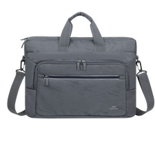 Geantă pentru Laptop RivaCase 7531, 16", Poliester RPET ECO-FRIENDLY, Gri