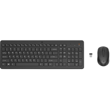Set Tastatură + Mouse HP 300, Fără fir, Negru