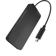 Stație Docking Lenovo USB-C Dual Display Travel Dock, Negru