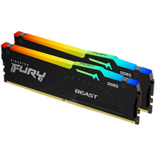 Memorie RAM Kingston FURY Beast RGB, DDR5 SDRAM, 6000 MHz, 64GB, KF560C36BBEAK2-64
