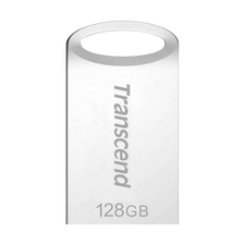 Memorie USB Transcend JetFlash 710, 128GB, Argintiu