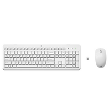 Set Tastatură + Mouse HP 230, Fără fir, Alb
