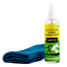 Set de curățare Patron F3-017, pentru ecrane LCD/LED