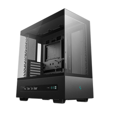 Carcasă PC Deepcool CH690 Digital, Midi-Tower, Fără PSU, Negru