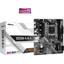 Материнская плата ASRock B650M-H/M.2+, AM5, AMD B650, Micro-ATX