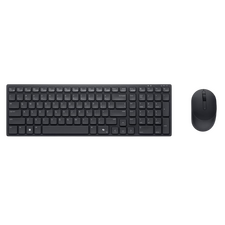 Set Tastatură + Mouse DELL KM555, Fără fir, Negru