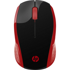 Mouse HP 200 Empress, Rosu | Negru