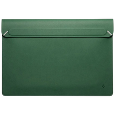 Husă pentru laptop Spigen Valentinus 15-16", Piele artificială, Jeju Green