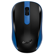 Mouse Wireless Genius NX-8008S, Negru/Albastru