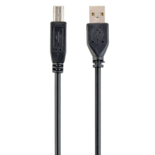 Adaptor USB Cablexpert CCP-USB2-AMBM-1M, USB Type-A/USB Type-B, 1m, Negru