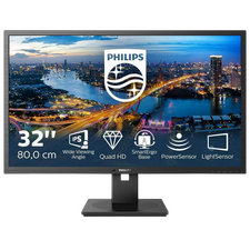 31,5" Monitor Philips 325B1L, IPS 2560x1440 WQHD, Negru