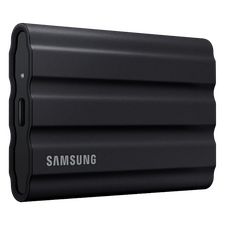 SSD portabil extern Samsung Portable SSD T7 Shield, 4 TB, Negru (MU-PE4T0S/WW)