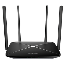 Router fără fir MERCUSYS AC12G, Negru