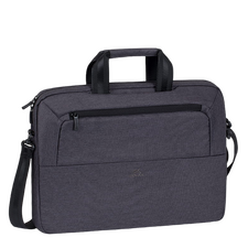 Geantă pentru Laptop Rivacase Suzuka, 15.6", Poliester, Negru