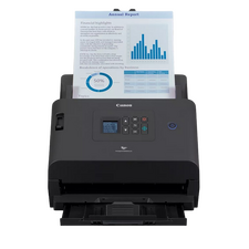 Scaner de documente cu alimentare automată Canon imageFORMULA DR-S250N, A4, Negru