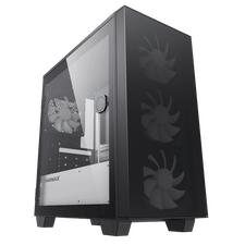 Carcasă PC Gamemax Aero Mini ECO, Micro-ATX, Fără PSU, Negru