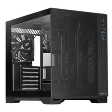 Carcasă PC Chieftec Visio Air, Mini-Tower, Fără PSU, Negru