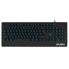 Tastatură SVEN KB-G8300, Cu fir, Negru