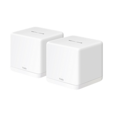 Sistem Wi-Fi Mesh MERCUSYS Halo H60X(2-pack), Wi-Fi, Alb