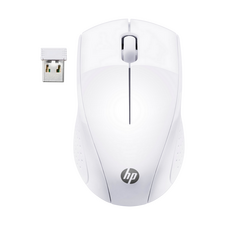 Mouse Wireless HP 220, Snow White