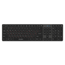 Tastatură SVEN E5300W, Fără fir, Negru
